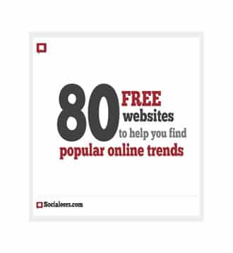 80 Free Websites to Find Popular Online Trends