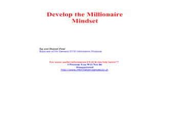 Develop a Millionaire Mindset