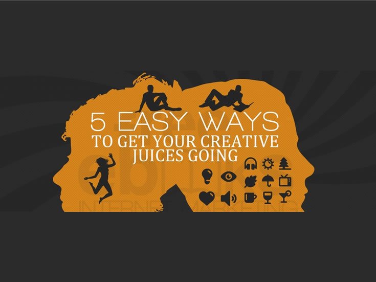 5 Easy Ways To Get Your Creative Juices Going