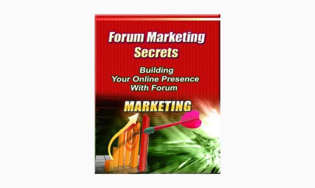 Forum Marketing Secrets