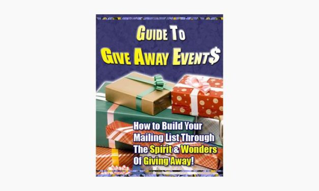 Guide to Give Away Events