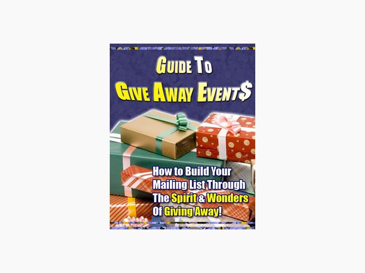 Guide to Give Away Events