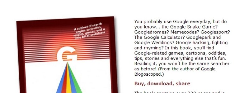 55 Ways to Have Fun With Google by Philipp Lenssen
