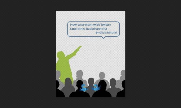 How to Present with Twitter and Other Backchannels