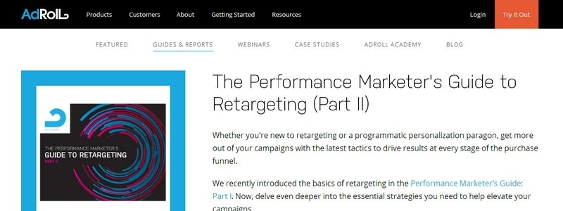 The Performance Marketer's Guide to Retargeting (Part II) by Adroll