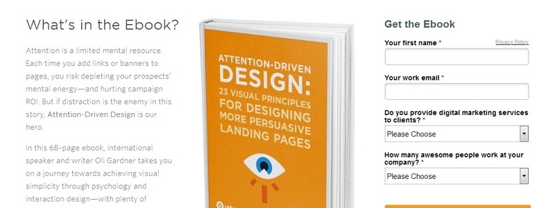 Attention-Driven Design: 23 Visual Principles For Designing More Persuasive Landing Pages by Unbounce
