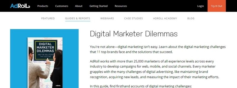 Digital Marketer Dilemmas by Adroll