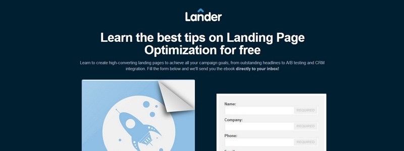 Landing Pages: The Ultimate Guide by Lander